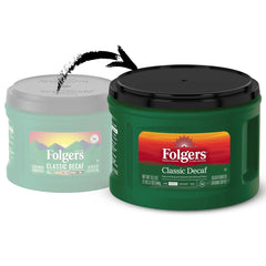 Folgers Classic Medium Roast Ground Coffee - Decaf - 19.2oz