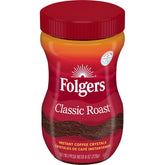 Folgers Classic Medium Roast Instant Coffee - 8oz
