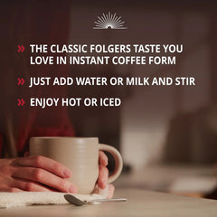 Folgers Classic Medium Roast Instant Coffee - Decaf - 8oz